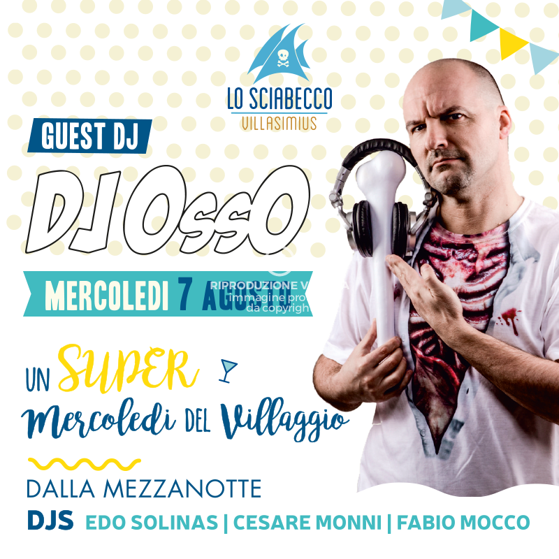 Post Il Mercoledi Guest Dj Osso Sciabecco Villasimius